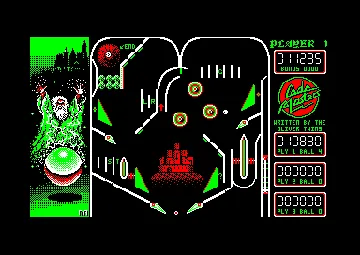 Advanced Pinball Simulator (UK) (1988) screen shot game playing